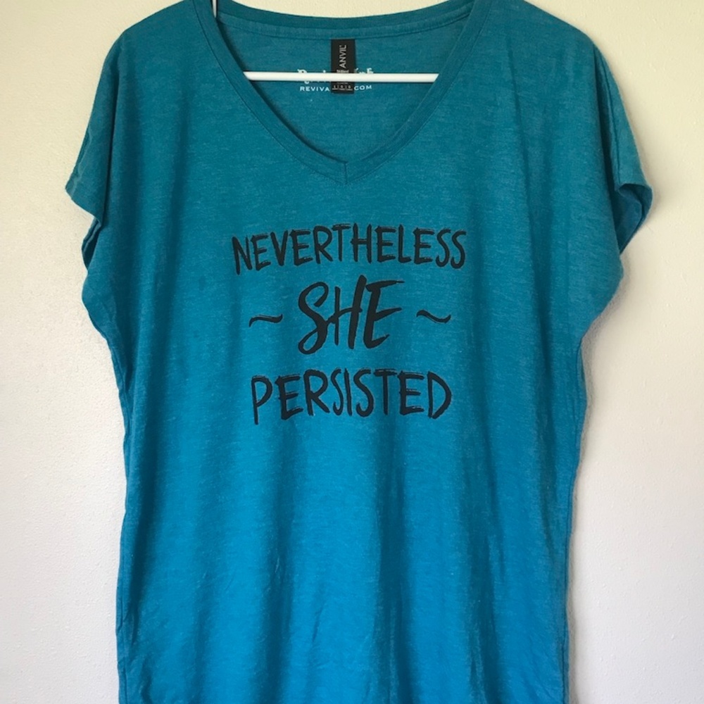 Elizabeth Warren “Nevertheless She Persisted” Tee